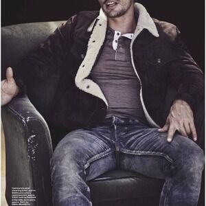 Fabric Brand & Co Jeans Selvedge Denim Slim Fit Zamir Grunge Distressed Size 32